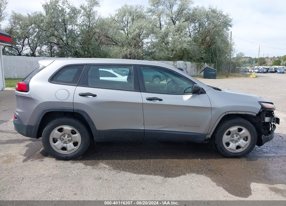 2016 JEEP CHEROKEE SPORT VIN: 1C4PJMABXGW292329
