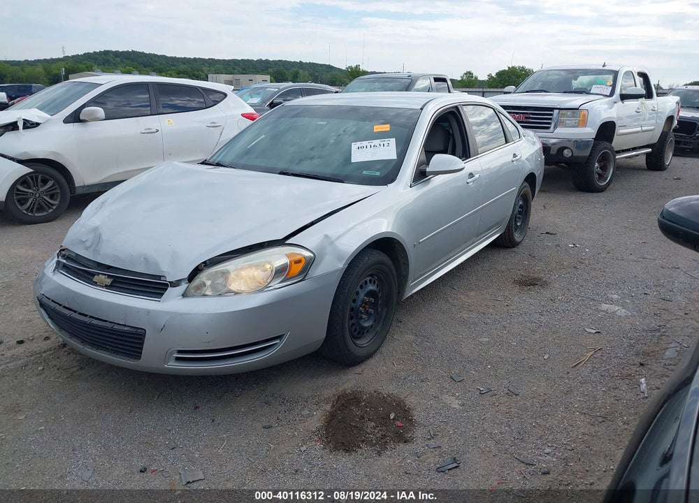2009 CHEVROLET IMPALA LS VIN: 2G1WB57K591198903