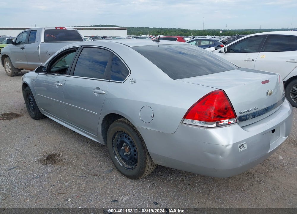 2009 CHEVROLET IMPALA LS VIN: 2G1WB57K591198903