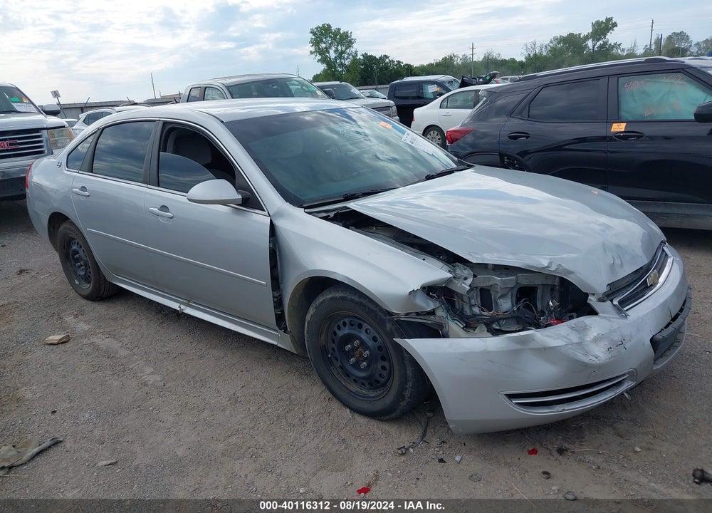 2009 CHEVROLET IMPALA LS VIN: 2G1WB57K591198903