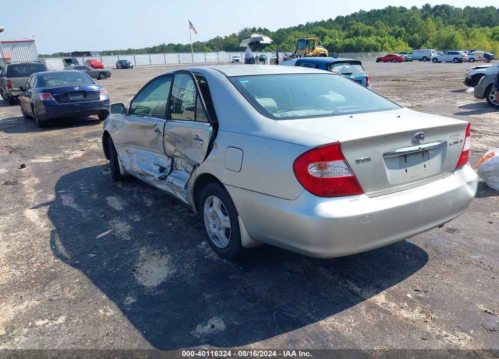 2003 TOYOTA CAMRY LE VIN: 4T1BE32K03U224727