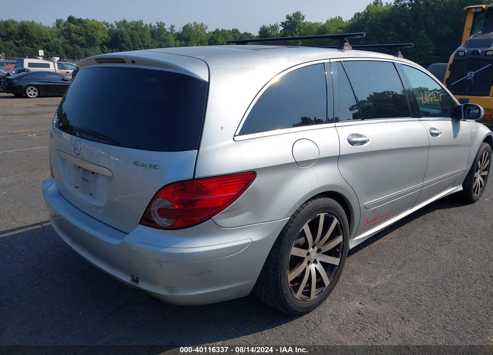 2007 MERCEDES-BENZ R 350 4MATIC VIN: 4JGCB65E77A059562