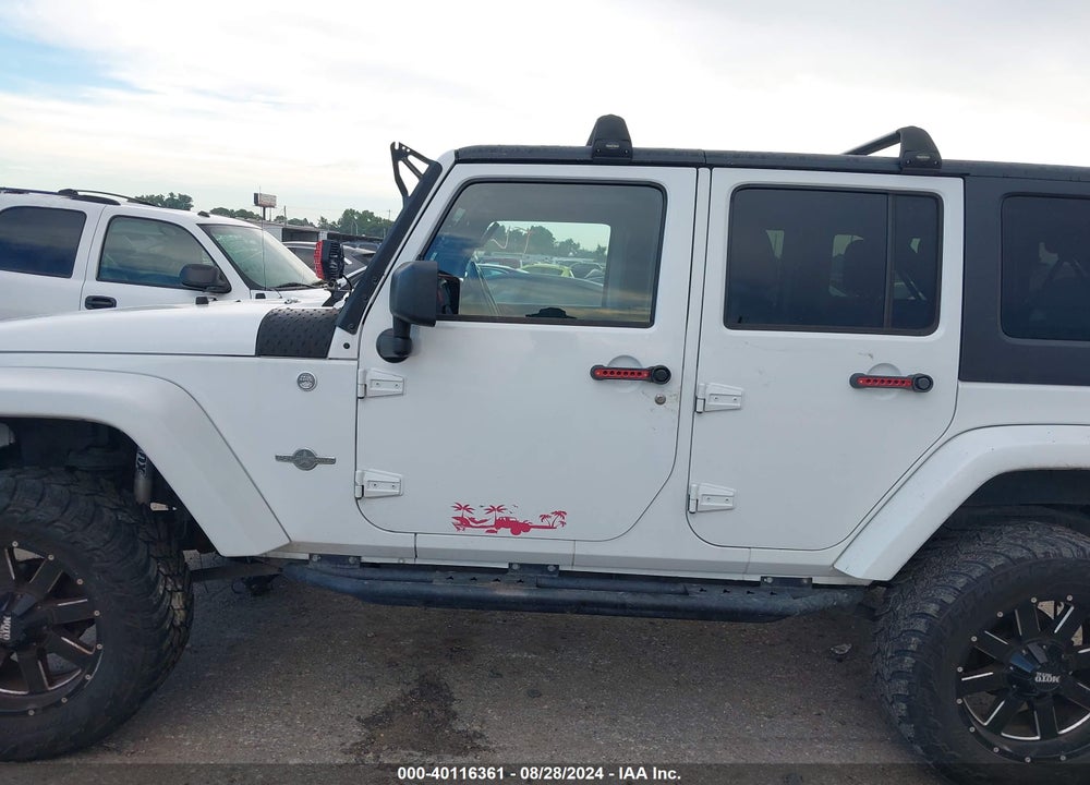 2014 JEEP WRANGLER UNLIMITED FREEDOM EDITION VIN: 1C4BJWDG9EL161307