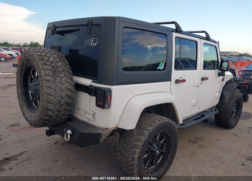 2014 JEEP WRANGLER UNLIMITED FREEDOM EDITION VIN: 1C4BJWDG9EL161307