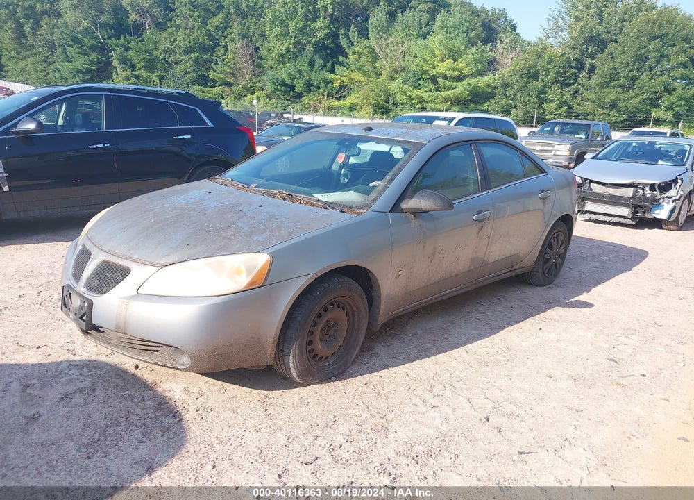 2008 PONTIAC G6 VALUE LEADER VIN: 1G2ZF57B984116882