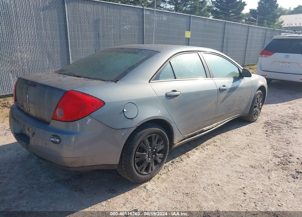 2008 PONTIAC G6 VALUE LEADER VIN: 1G2ZF57B984116882