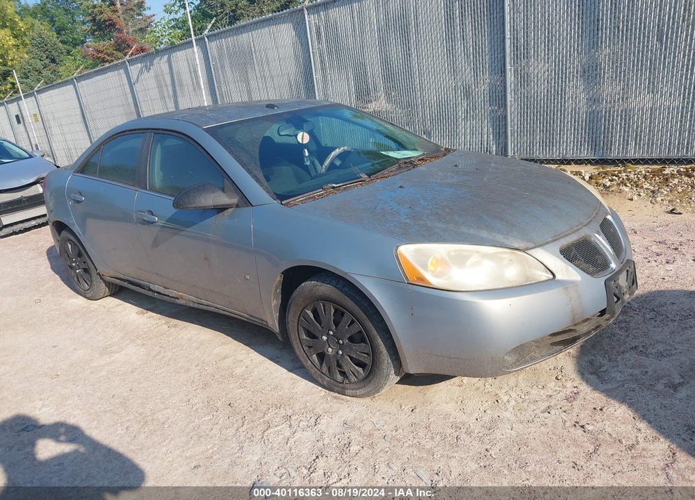 2008 PONTIAC G6 VALUE LEADER VIN: 1G2ZF57B984116882