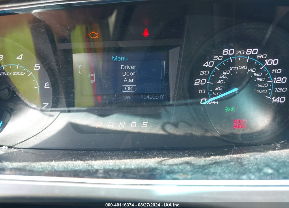 2013 FORD TAURUS SEL VIN: 1FAHP2E85DG103054