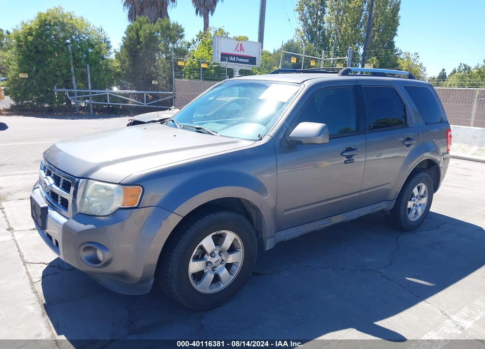 2010 FORD ESCAPE LIMITED VIN: 1FMCU0EG0AKC43686