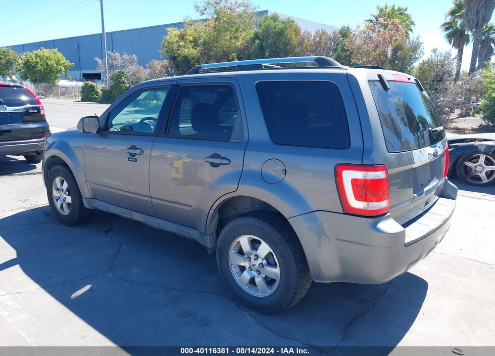 2010 FORD ESCAPE LIMITED VIN: 1FMCU0EG0AKC43686