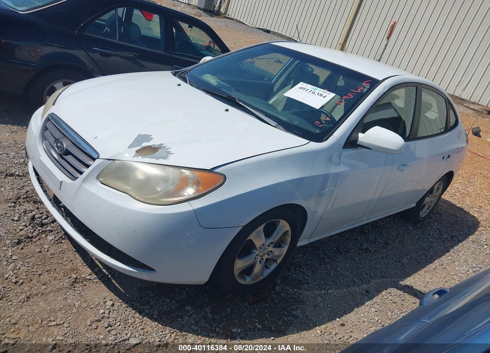 2007 HYUNDAI ELANTRA GLS/LIMITED/SE VIN: KMHDU46DX7U086584
