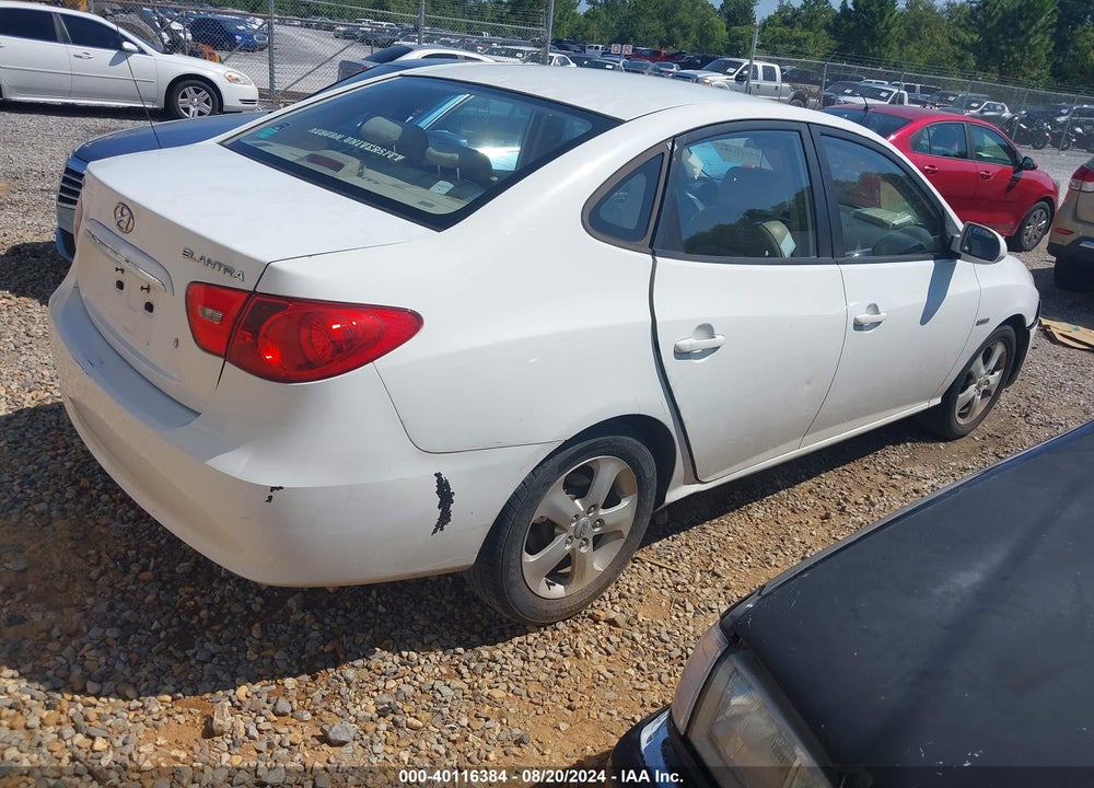 2007 HYUNDAI ELANTRA GLS/LIMITED/SE VIN: KMHDU46DX7U086584