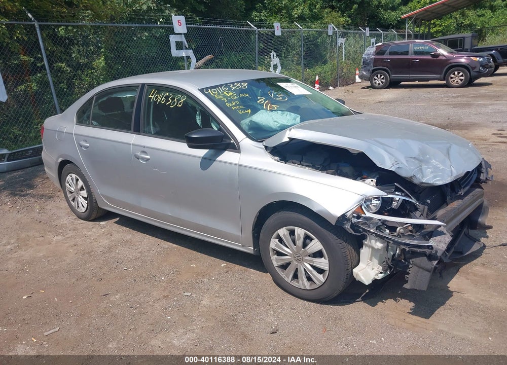 2014 VOLKSWAGEN JETTA 2.0L S VIN: 3VW2K7AJ9EM232312