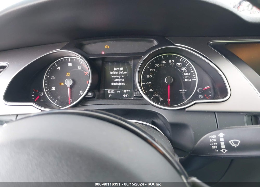 2014 AUDI A5 2.0T PREMIUM VIN: WAULFAFRXEA038521
