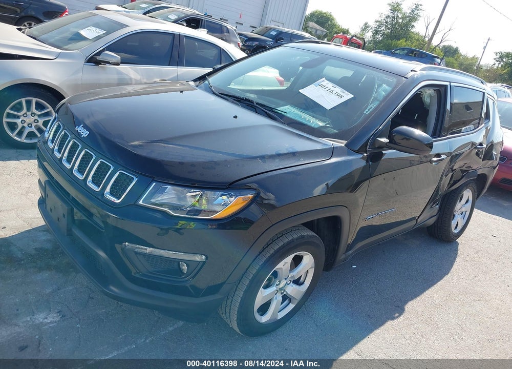 2021 JEEP COMPASS LATITUDE 4X4 VIN: 3C4NJDBB7MT551852