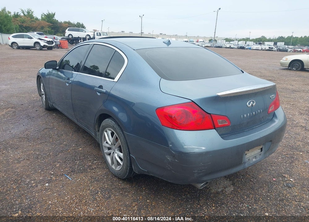 2007 INFINITI G35X VIN: JNKBV61F67M814767