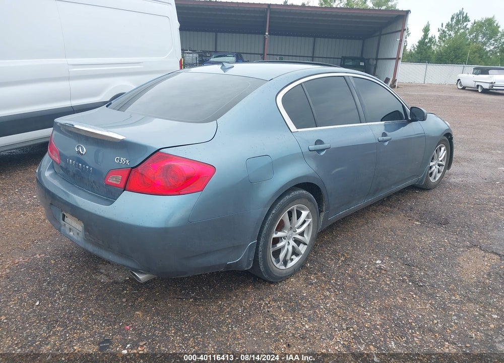 2007 INFINITI G35X VIN: JNKBV61F67M814767