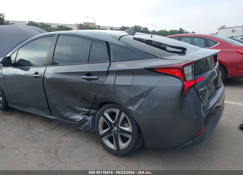 2019 TOYOTA PRIUS XLE VIN: JTDKARFU8K3080007