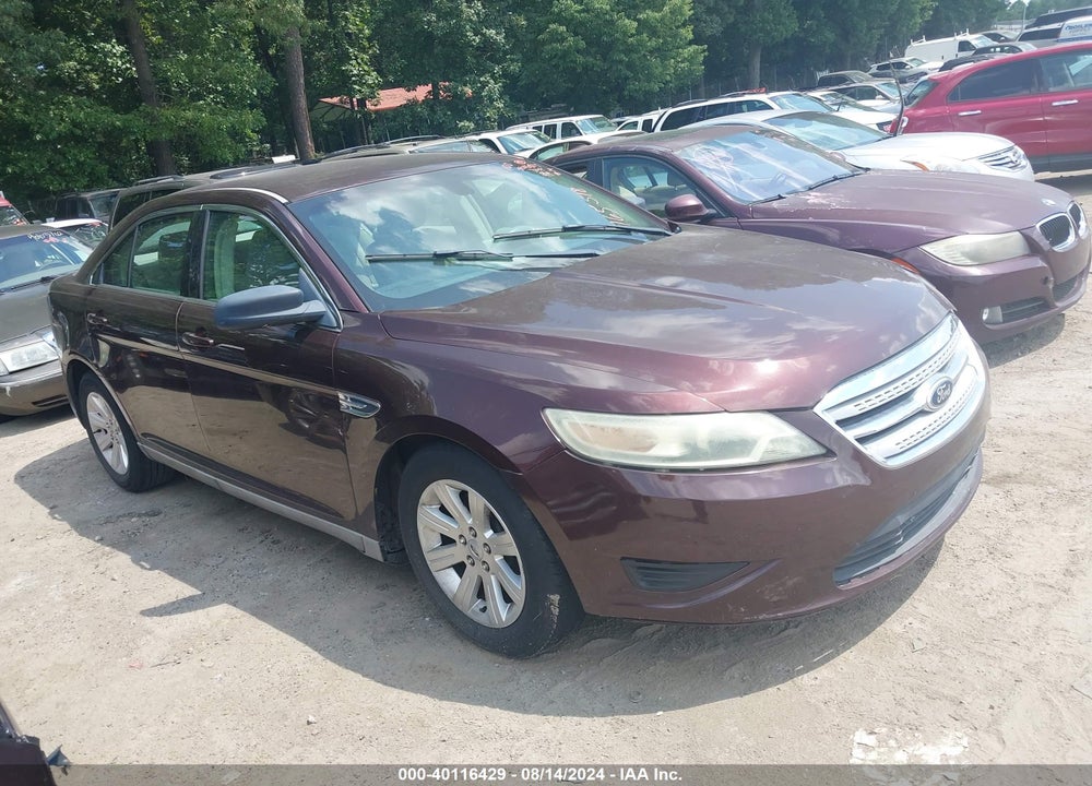 2010 FORD TAURUS SE VIN: 1FAHP2DW7AG165518