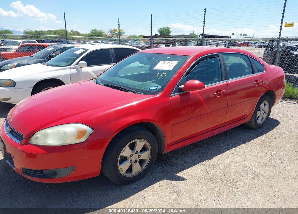 2010 CHEVROLET IMPALA LT VIN: 2G1WB5EK2A1258000