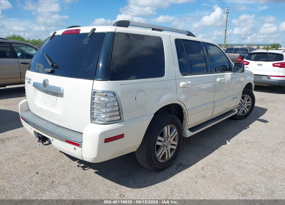2007 MERCURY MOUNTAINEER VIN: 4M2EU38897UJ03663