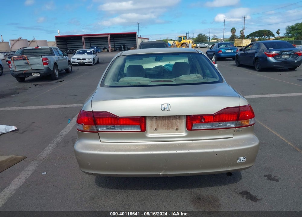 2002 HONDA ACCORD 2.3 EX VIN: JHMCG56672C011143