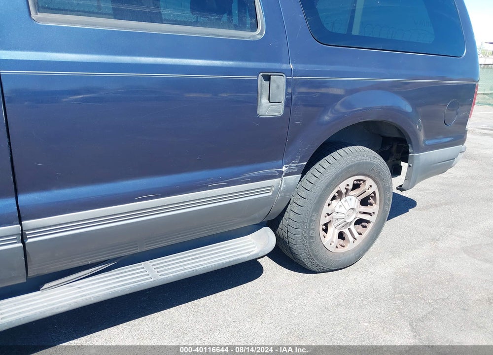 2005 FORD EXCURSION XLS/XLT VIN: 1FMNU40L65EA12736