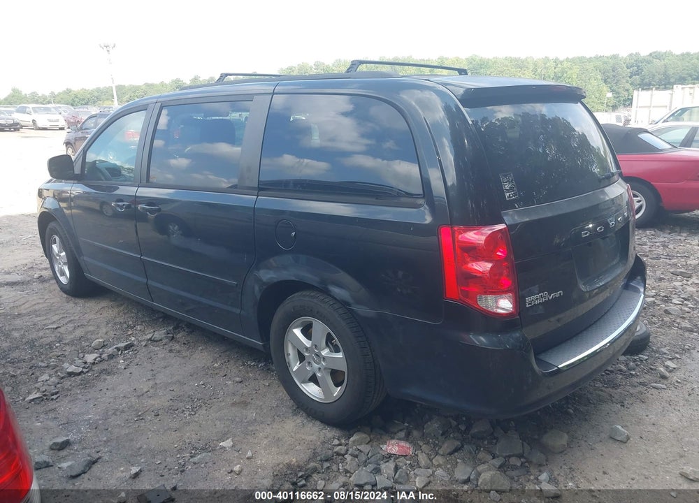 2013 DODGE GRAND CARAVAN SXT VIN: 2C4RDGCGXDR627247
