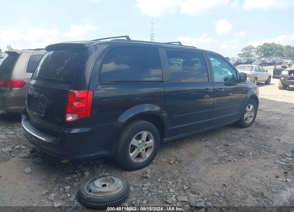 2013 DODGE GRAND CARAVAN SXT VIN: 2C4RDGCGXDR627247