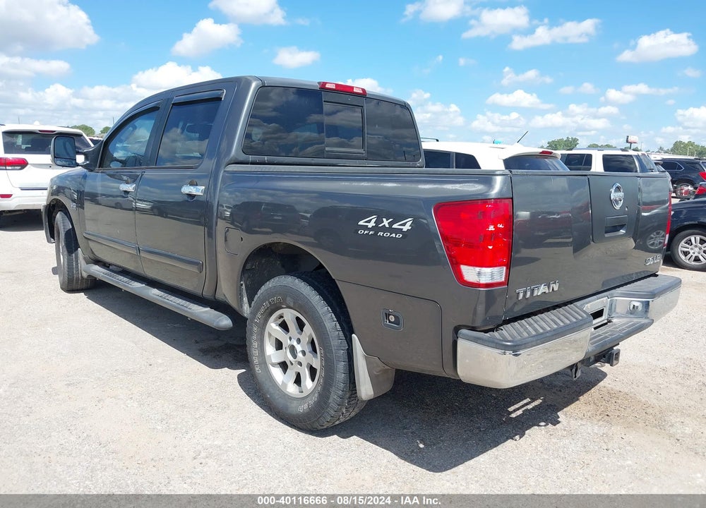 2004 NISSAN TITAN VIN: 1N6AA07B84N519022