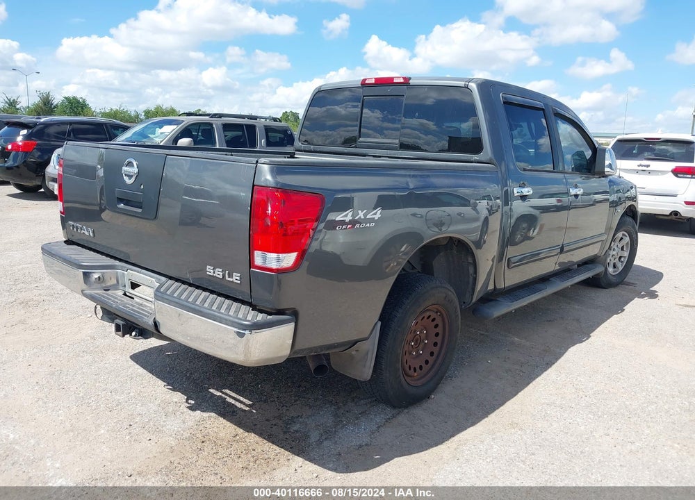 2004 NISSAN TITAN VIN: 1N6AA07B84N519022