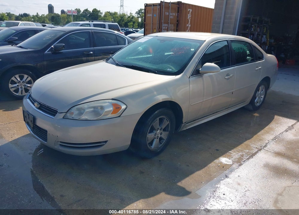 2011 CHEVROLET IMPALA LS VIN: 2G1WF5EK1B1145046