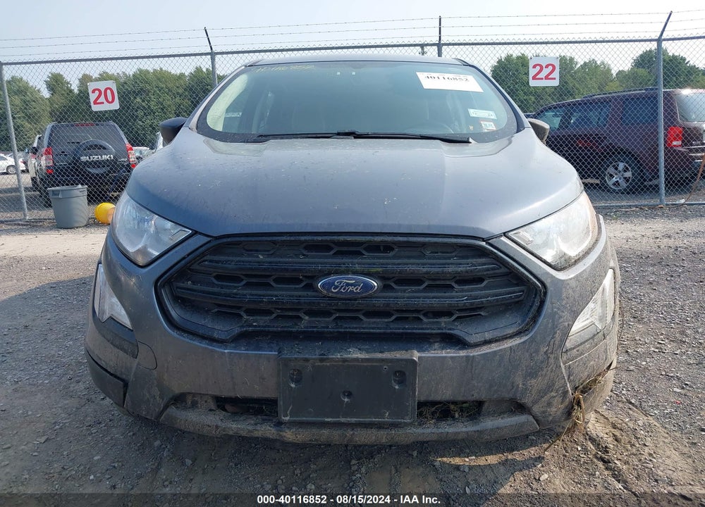 2021 FORD ECOSPORT S VIN: MAJ6S3FLXMC429406