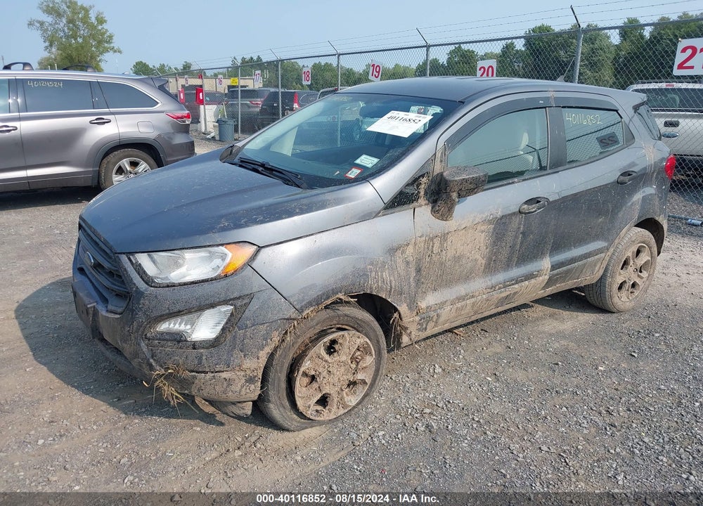 2021 FORD ECOSPORT S VIN: MAJ6S3FLXMC429406