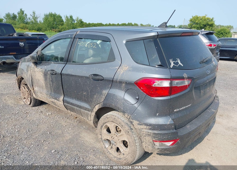 2021 FORD ECOSPORT S VIN: MAJ6S3FLXMC429406