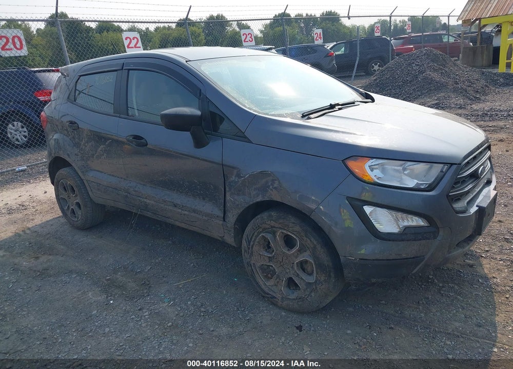 2021 FORD ECOSPORT S VIN: MAJ6S3FLXMC429406
