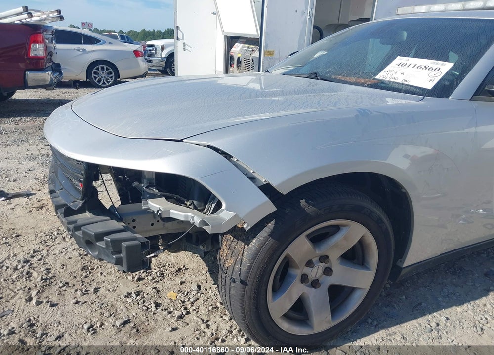 2015 DODGE CHARGER POLICE VIN: 2C3CDXAT6FH785331