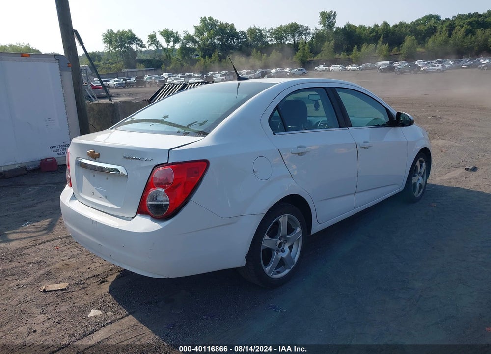 2013 CHEVROLET SONIC LT AUTO VIN: 1G1JC5SH4D4186516