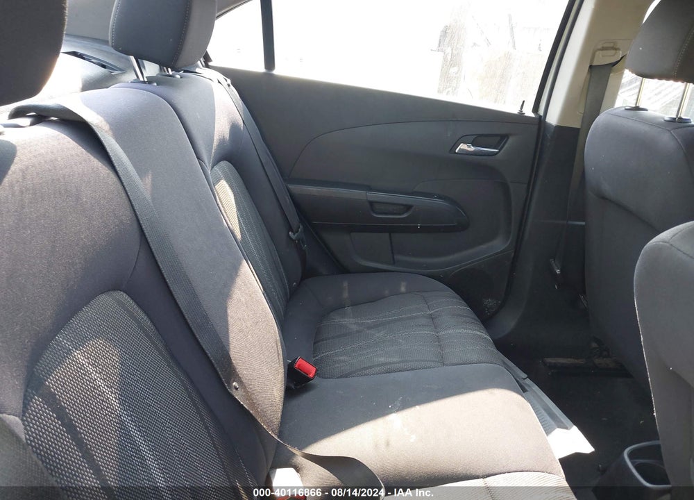 2013 CHEVROLET SONIC LT AUTO VIN: 1G1JC5SH4D4186516