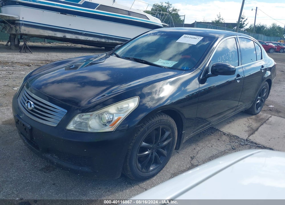 2007 INFINITI G35X VIN: JNKBV61F07M818345