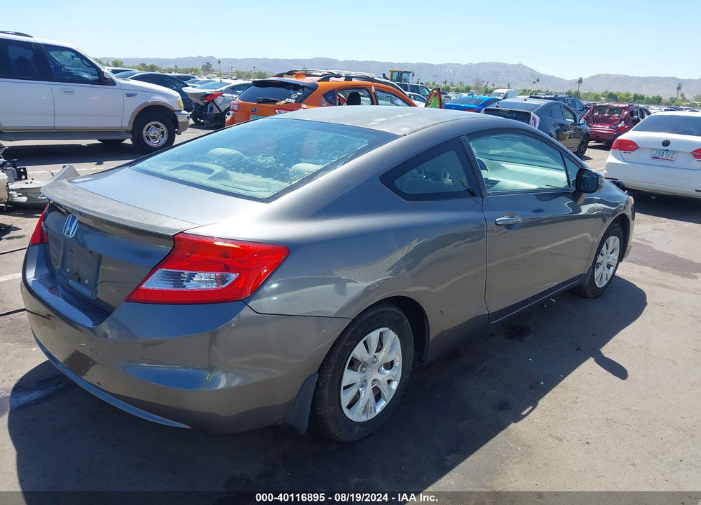 2012 HONDA CIVIC LX VIN: 2HGFG3B53CH563318