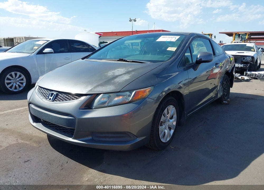 2012 HONDA CIVIC LX VIN: 2HGFG3B53CH563318