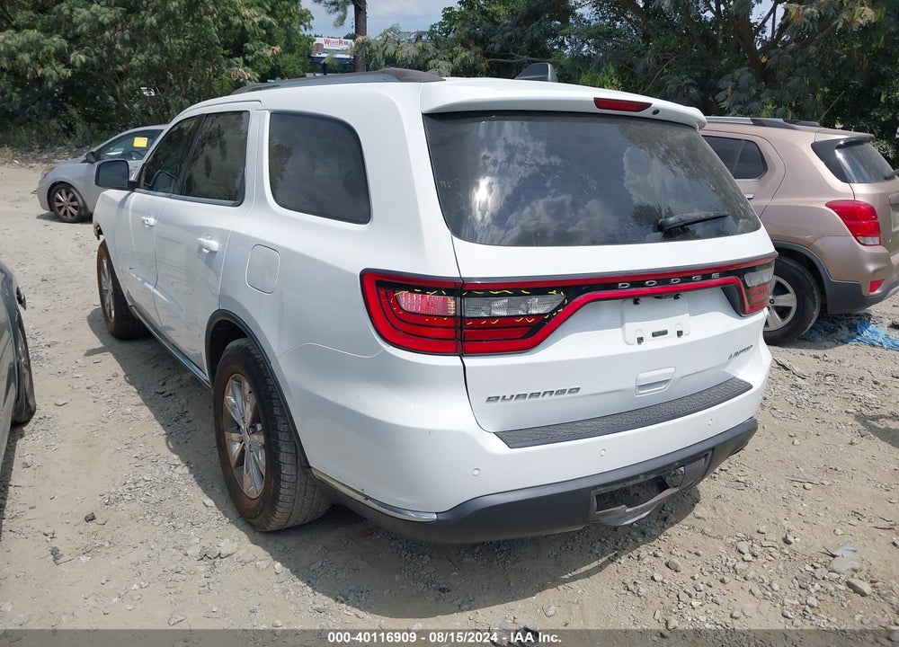 2014 DODGE DURANGO LIMITED VIN: 1C4RDHDGXEC476621