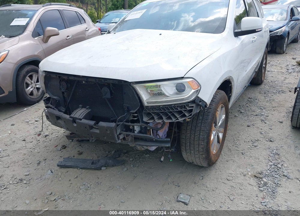 2014 DODGE DURANGO LIMITED VIN: 1C4RDHDGXEC476621