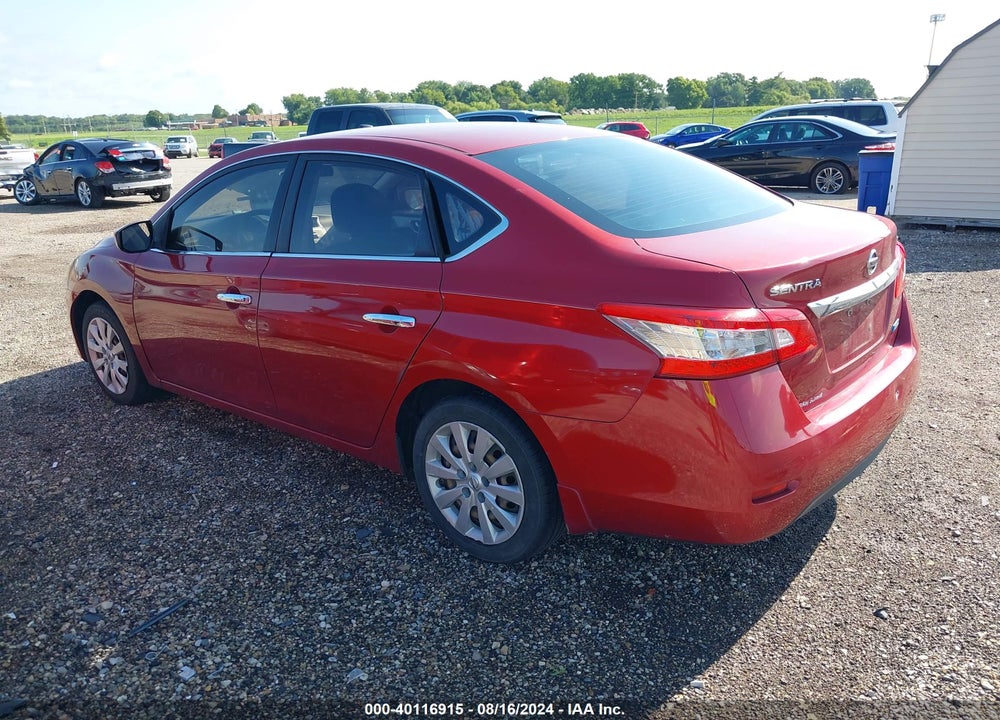 2014 NISSAN SENTRA FE+ S/FE+ SV/S/SL/SR/SV VIN: 3N1AB7APXEL645173