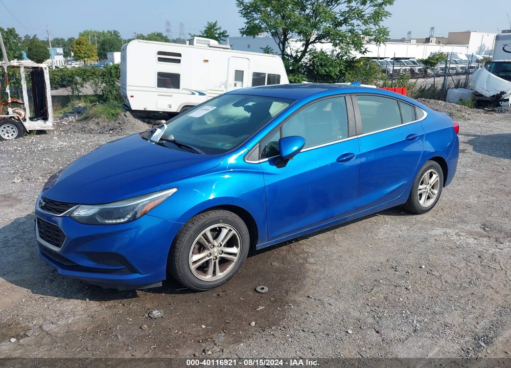 2018 CHEVROLET CRUZE LT AUTO VIN: 1G1BE5SM6J7149893