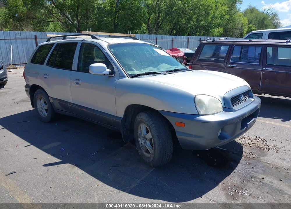 2003 HYUNDAI SANTA FE GLS/LX VIN: KM8SC73D13U409186