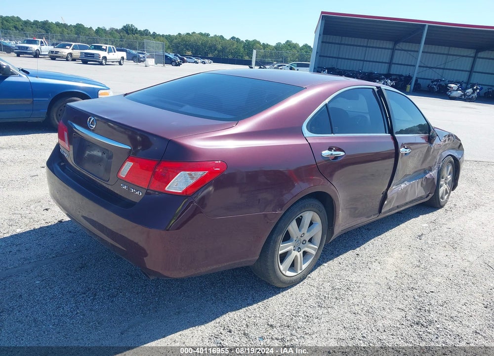 2008 LEXUS ES 350 VIN: JTHBJ46G782227170