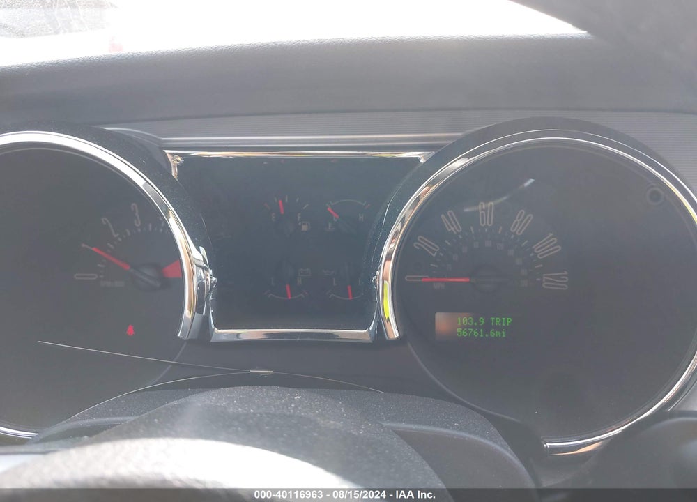 2007 FORD MUSTANG V6 DELUXE/V6 PREMIUM VIN: 1ZVFT80N475324493