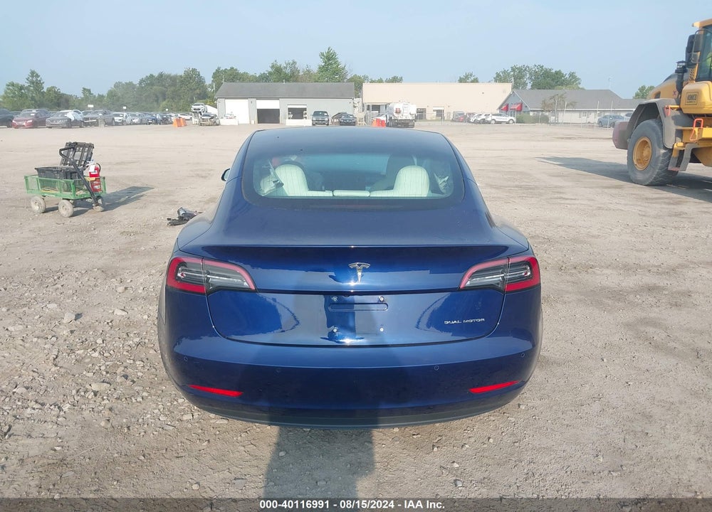 2018 TESLA MODEL 3 LONG RANGE/PERFORMANCE VIN: 5YJ3E1EB7JF100968